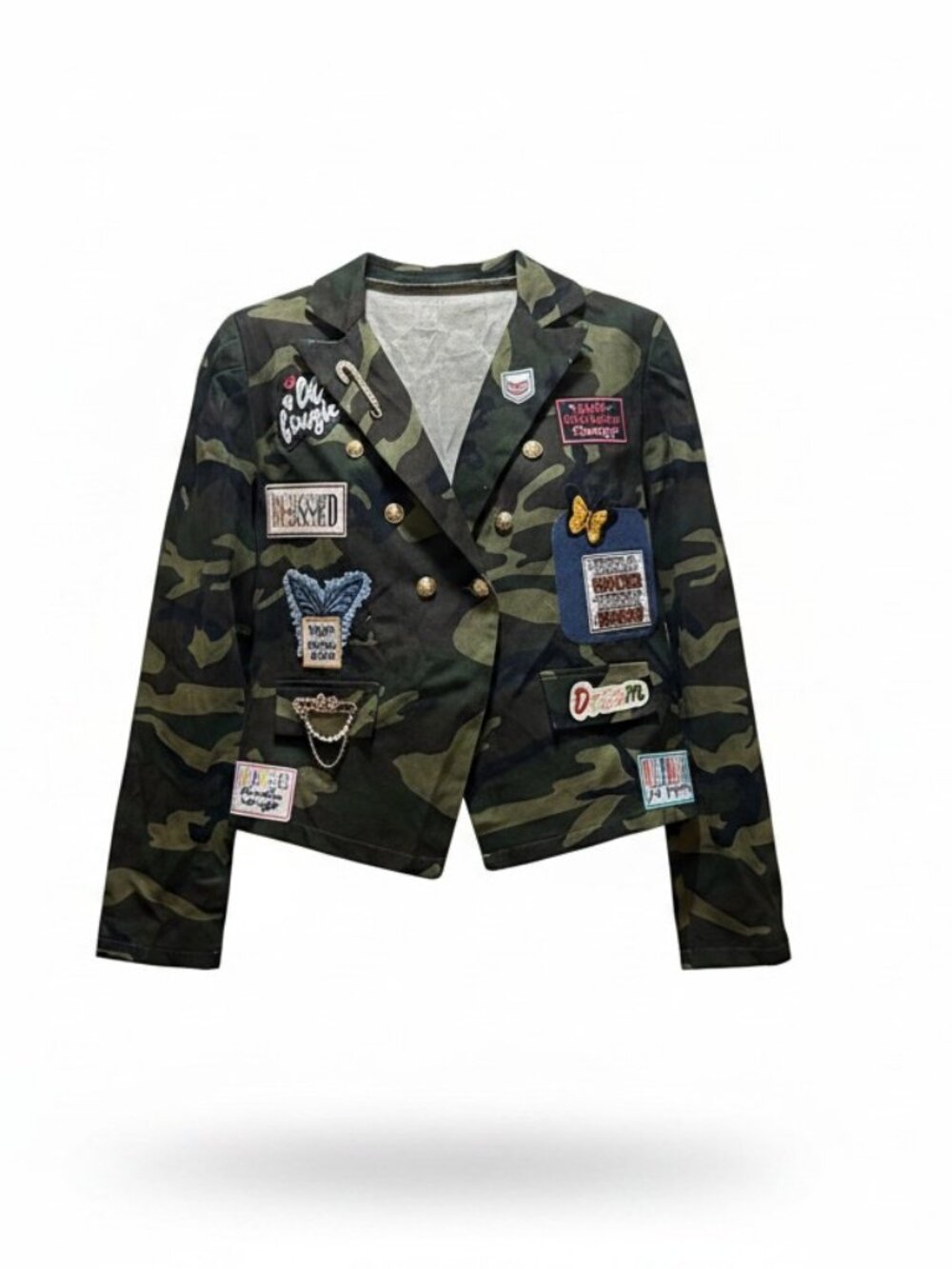 Blessed Bougie Camo Jacket